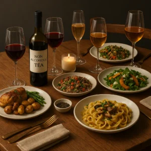 Featured image for 7 Best Non-Alcoholic Tea Varieties for Wine-Style Dinner Pairings 2026